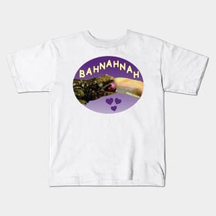 Muriel Loves Bahnahnah (purple color) Kids T-Shirt